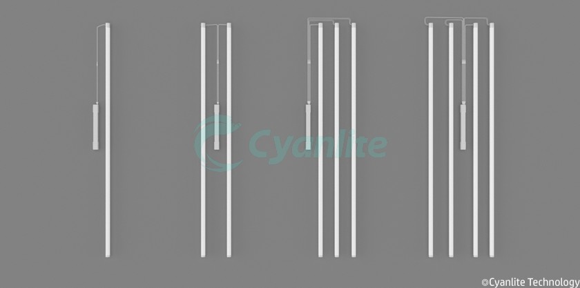 5 T8 retrofit tube/Cyanlite FITO T5 T8 Retrofit Tubes